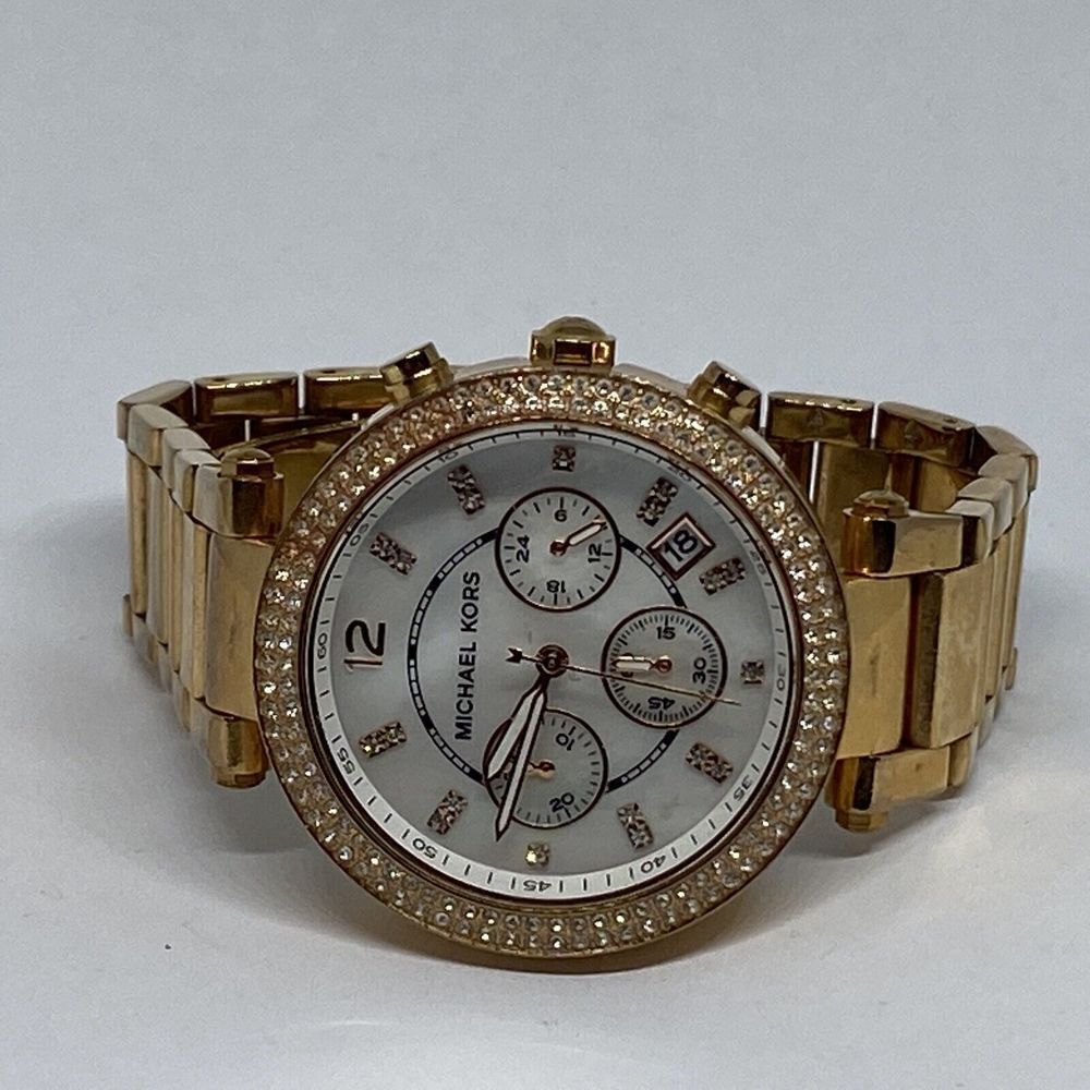 Michael Kors Parker MK5491 Womens Stainless Steel Analog Dial Quartz Watch WO7 - Picture 7 of 12